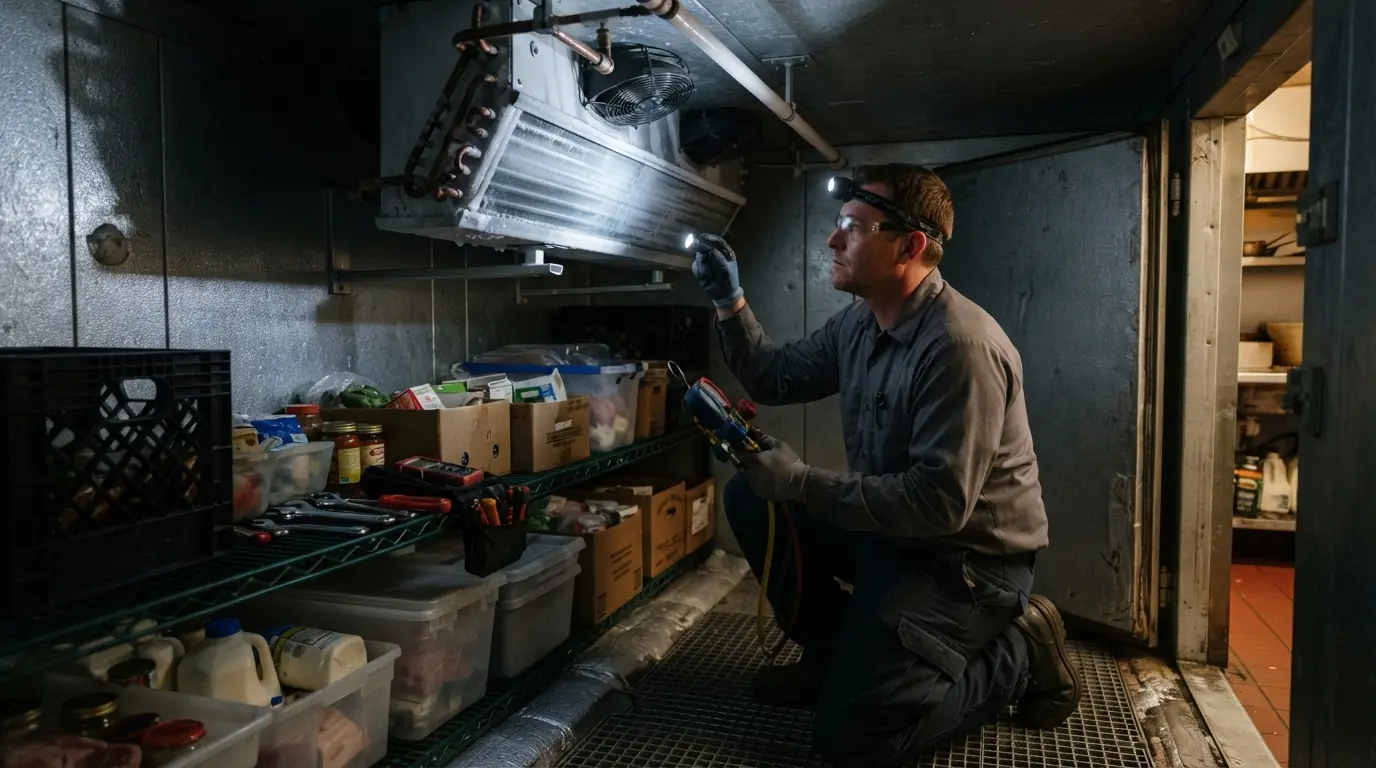 Walk-in cooler repair in New Orleans