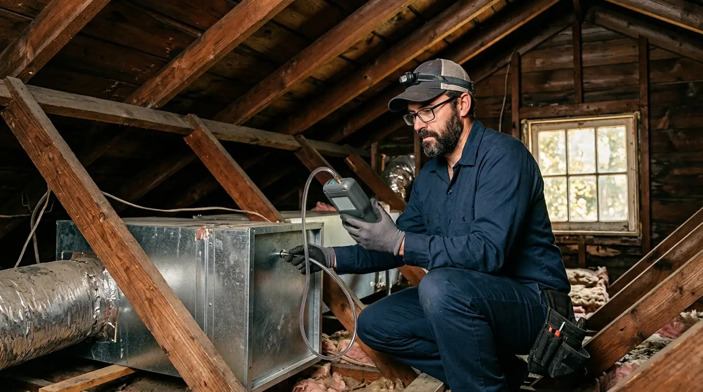 Checking airflow after a filtration upgrade