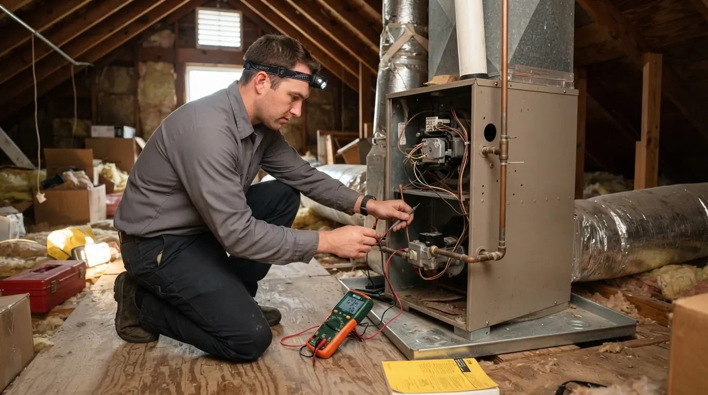Fall heating check on a maintenance plan