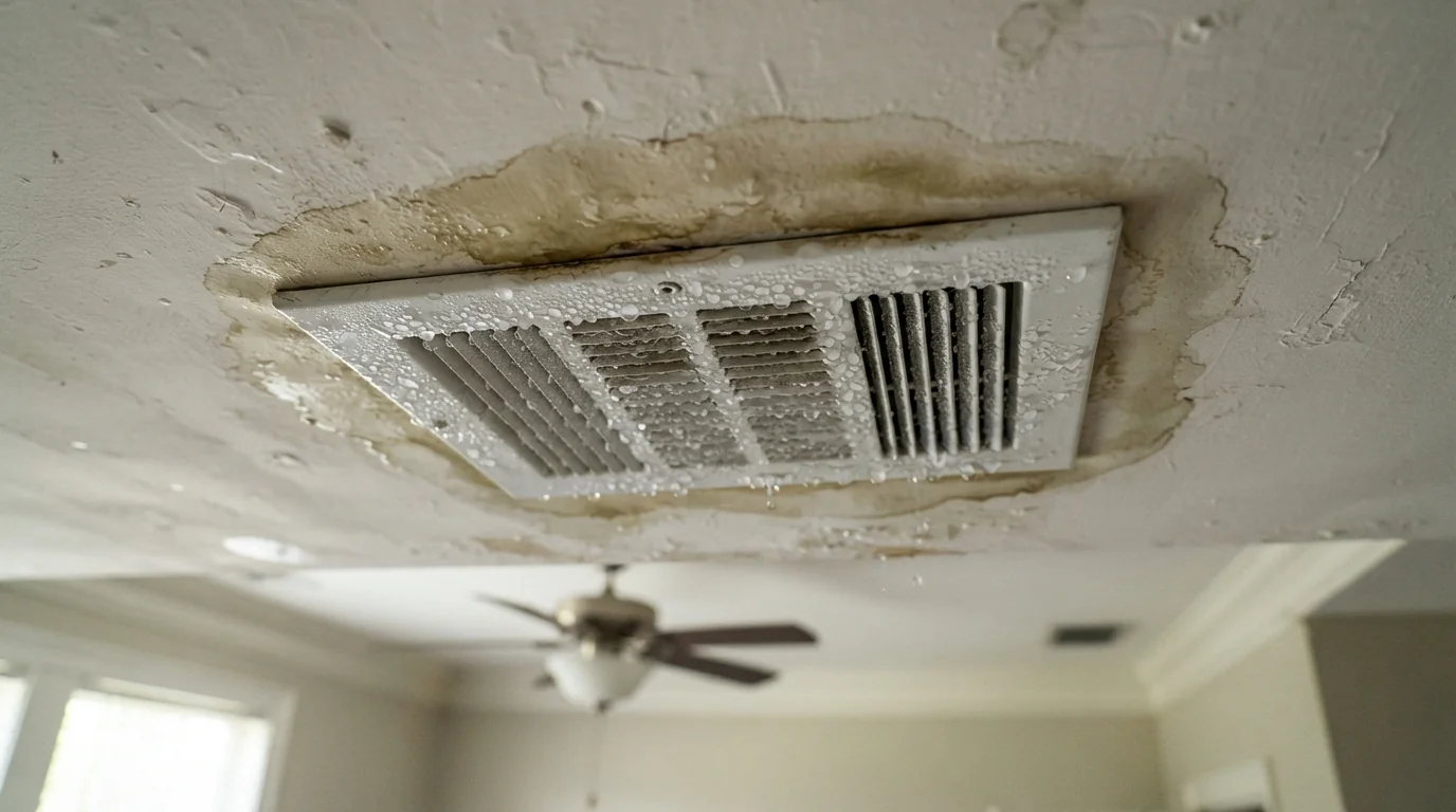 Dripping AC vent in New Orleans